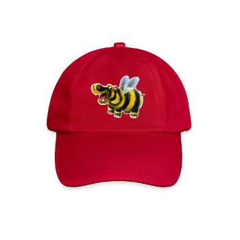 L’hippopotame bourdon - Casquette classique - rouge classique - Devant