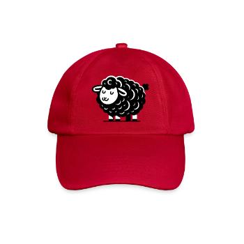 Black Sheep - Baseball Cap - classic red - Front