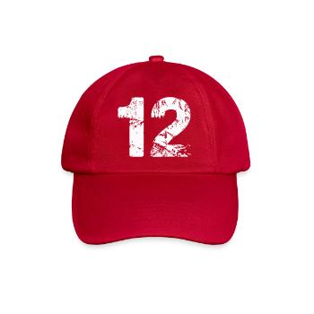 12 - Baseball Cap - classic red - Front