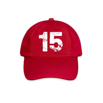 15 - Baseball Cap - classic red - Front