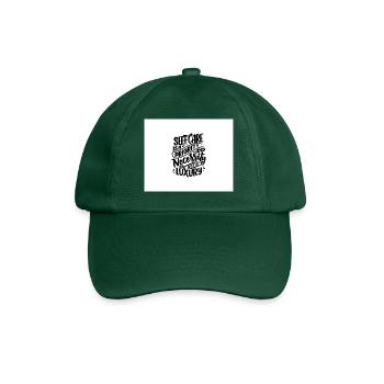 self love - Baseball Cap - bottle green - Front