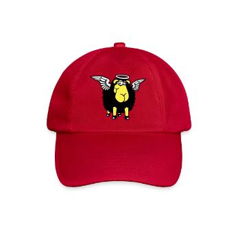 Schaf Engel Flügel Himmel Heiligenschein Heilig - Baseballkappe - klassisch Rot - Vorne