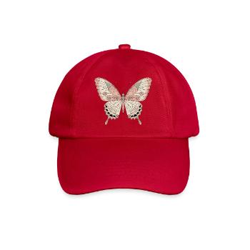 Boho Butterfly - Baseball Cap - classic red - Front