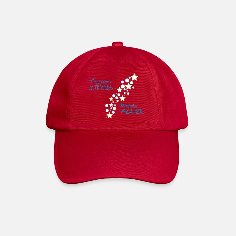 Cirque en journée – théâtre le soir - Casquette classique - rouge classique
