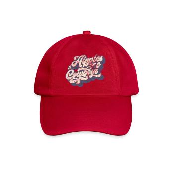 Pour les Hippies et les Cowboys - Casquette classique - rouge classique - Devant