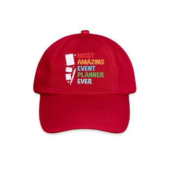 Event Planner - Baseball Cap - classic red - Front