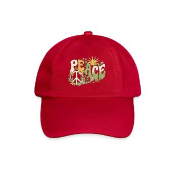Peace Sun - Baseball Cap - classic red - Front
