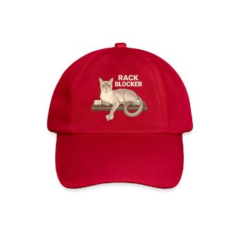 Chat bloqueur de rack de Mahjong - Casquette classique - rouge classique - Devant
