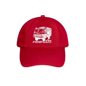 Robur Feuerwehr LO LD - Baseballkappe - klassisch Rot - Vorne