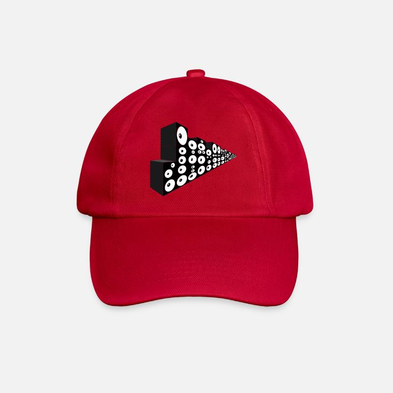 Mur de son infini - Casquette classique - rouge classique