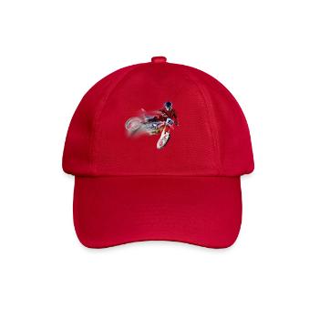 motocross - Baseball Cap - classic red - Front