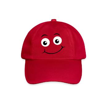 Emoticon Happy Eyes - Baseball Cap - classic red - Front