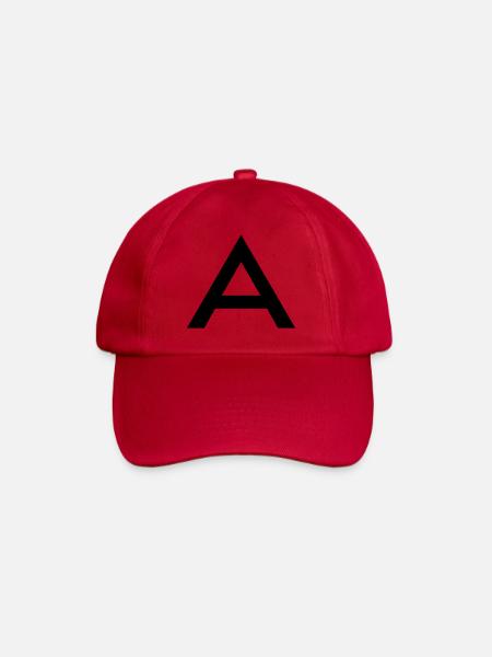 A - Baseballkappe - klassisch Rot