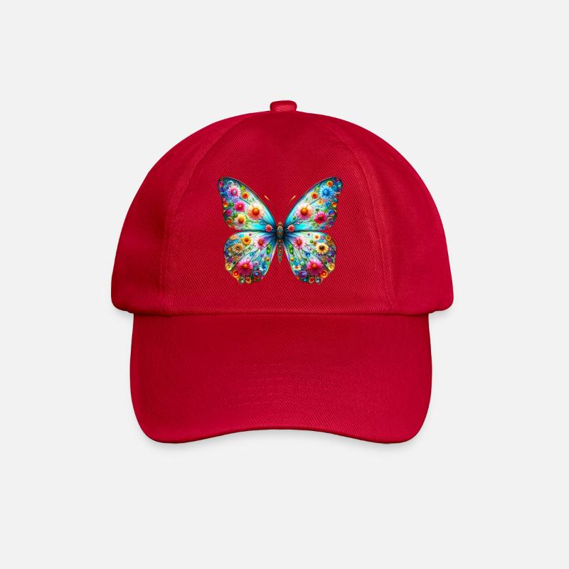 Papillon - Casquette classique - rouge classique