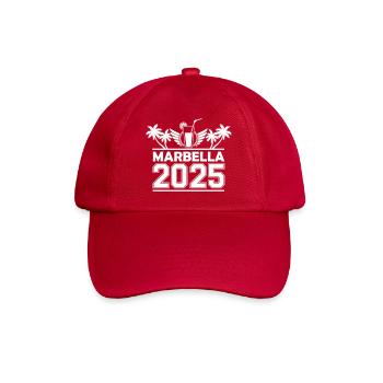 Marbella 2025 - Baseball Cap - classic red - Front