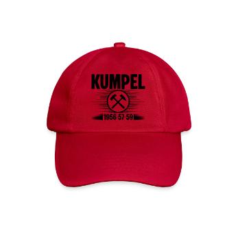 Erzgebirge Kumpel - Baseballkappe - klassisch Rot - Vorne