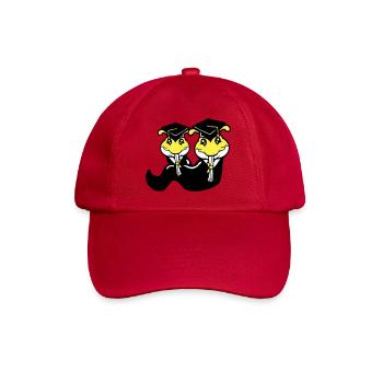 2 chenilles certificat de fin d'études secondaires diplôme d'études secondaires obtenu - Casquette classique - rouge classique - Devant