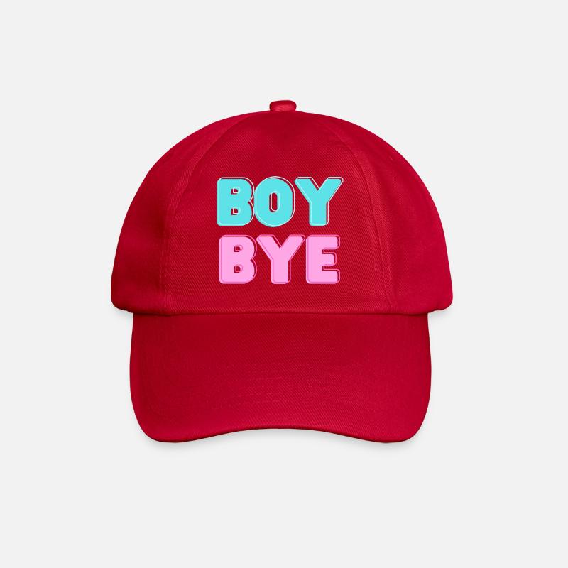 boy bye - Baseball Cap - classic red