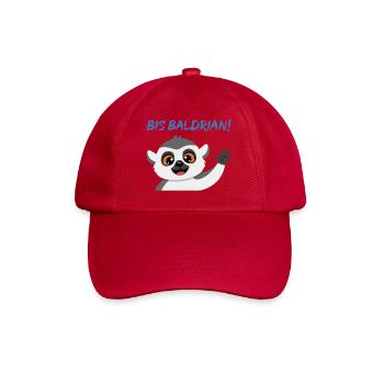 Panda Gruß Mascot Bis Baldrian! - Baseballkappe - klassisch Rot - Vorne