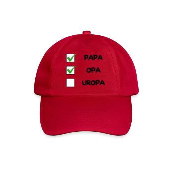 Liste de contrôle OPA - Casquette classique - rouge classique - Devant