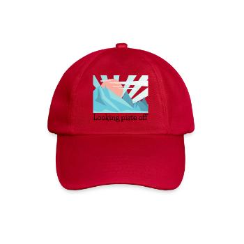 Ich schaue völlig aus dem Gleichgewicht - Baseballkappe - klassisch Rot - Vorne