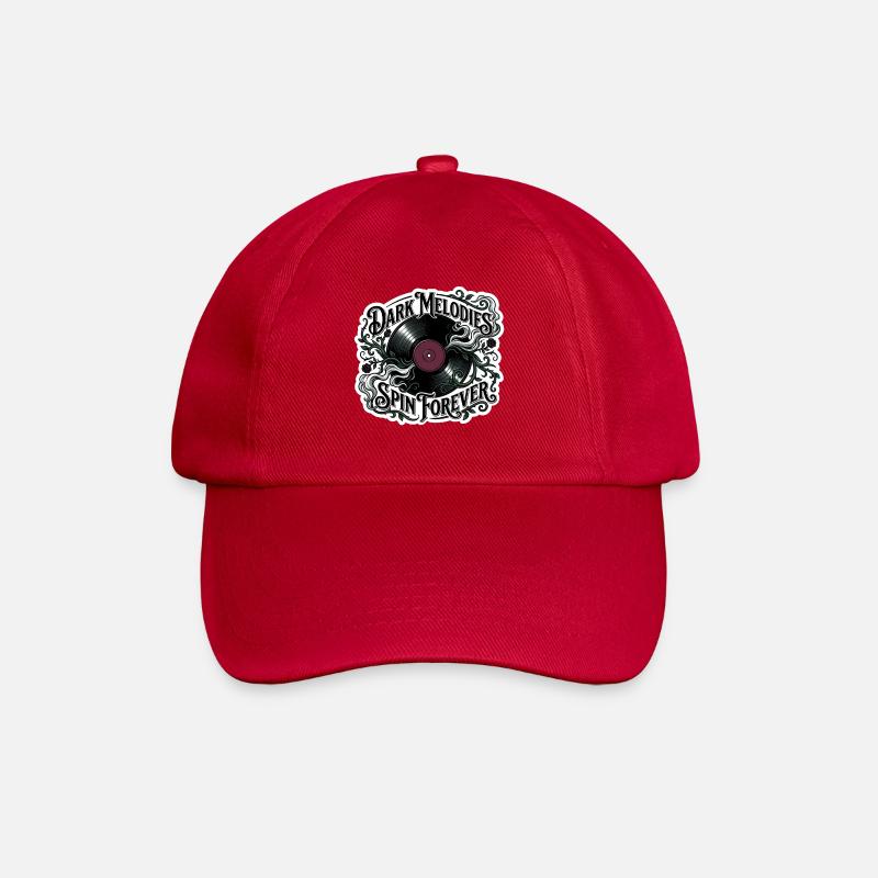 Dark Melodies Spin Forever - Baseball Cap - classic red
