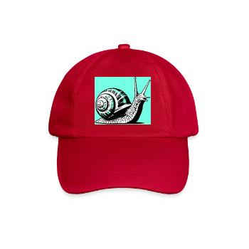 Escargot - Casquette classique - rouge classique - Devant