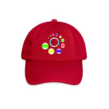 Éruption d’anneau en orbite néon - Casquette classique - rouge classique - Devant