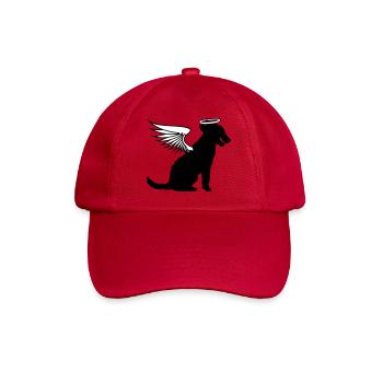 Chien Ange Halo Ailes Ange Ciel - Casquette classique - rouge classique - Devant