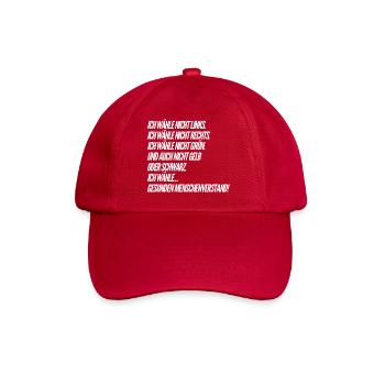 Drôle de dicton - ÉLECTIONS - Casquette classique - rouge classique - Devant
