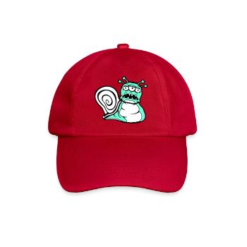 snail alien monster Halloween extraterrestrial - Baseball Cap - classic red - Front