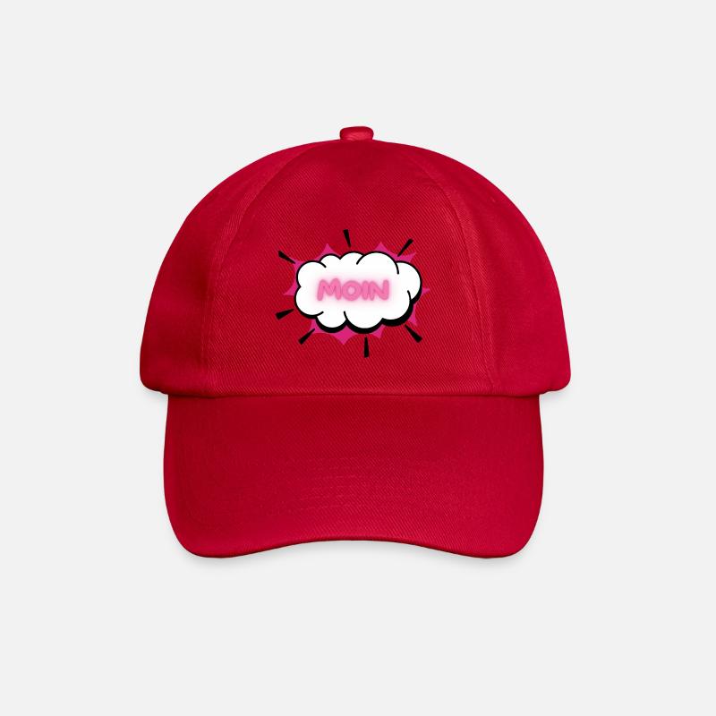 MOIN Nuage de néons - Casquette classique - rouge classique