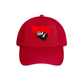 Kein Krieg - Baseballkappe - klassisch Rot - Vorne