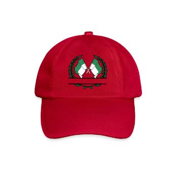 Vlieland Laurel Custom – Island Edition - Baseballkappe - klassisch Rot - Vorne