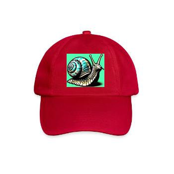 Escargot - Casquette classique - rouge classique - Devant