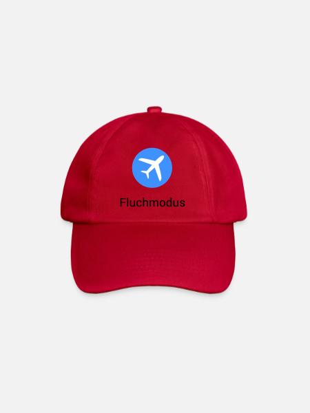 Airplane Mode Swearing Airplane Icon Office Humor Funny - Baseball Cap - classic red