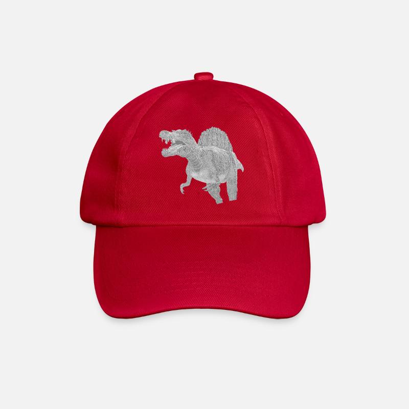 Spinosaurus - Baseballkappe - klassisch Rot