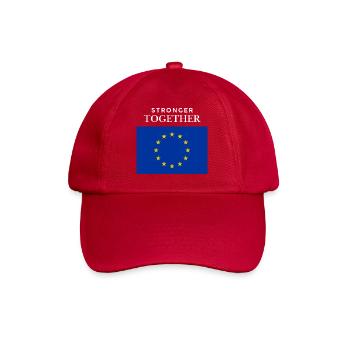 Strong together EU flag - Baseball Cap - classic red - Front