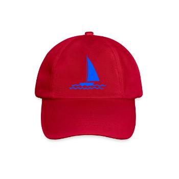Capitaine de voilier Voilier - Casquette classique - rouge classique - Devant