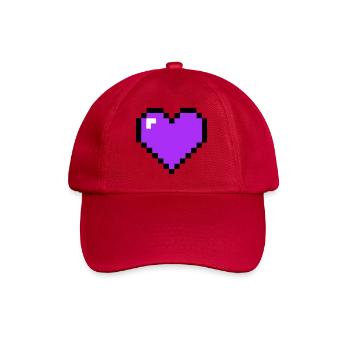 Santé 8-bit du cœur du Pixel - Casquette classique - rouge classique - Devant