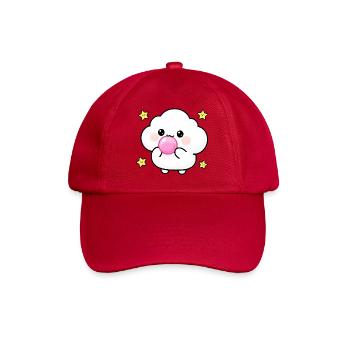 Kawaii Cloud Bubblegum Puff - Baseball Cap - classic red - Front