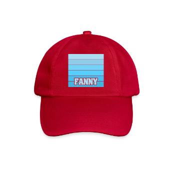 Girl's name Fanny - Baseball Cap - classic red - Front