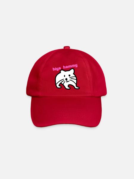 hiya hammy - Baseball Cap - classic red