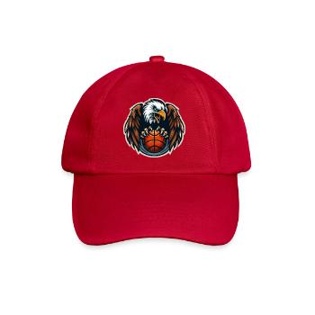 Eagle Basketball Mannschaft - Baseballkappe - klassisch Rot - Vorne
