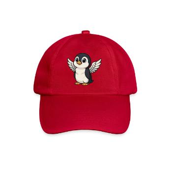 Cute Penguin Angel - Baseball Cap - classic red - Front