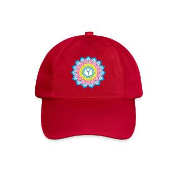Mandala Y Arc in der Sonne - Baseballkappe - klassisch Rot - Vorne