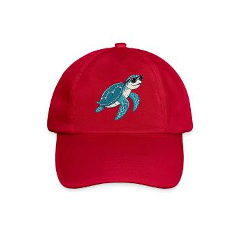 Turtle chic eyeglasses - Baseball Cap - classic red - Front