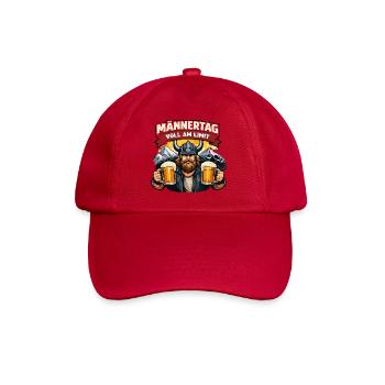 Männertag Voll Am Limit Viking - Baseballkappe - klassisch Rot - Vorne