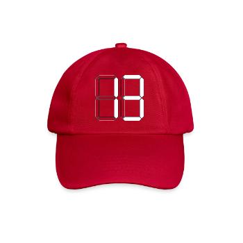 NUMÉRO 13 Treize Cadeaux d’anniversaire numériques - Casquette classique - rouge classique - Devant