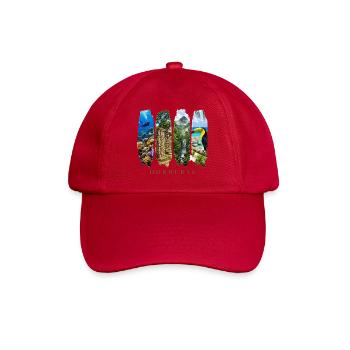 Honduras Urlaub Travel – Karibik Kultur & Land - Baseballkappe - klassisch Rot - Vorne